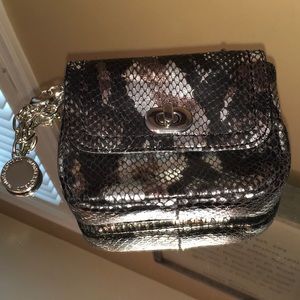 Banana Republic Metallic Snakeskin Crossbody
